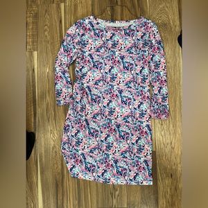 LP inspired patterned dress